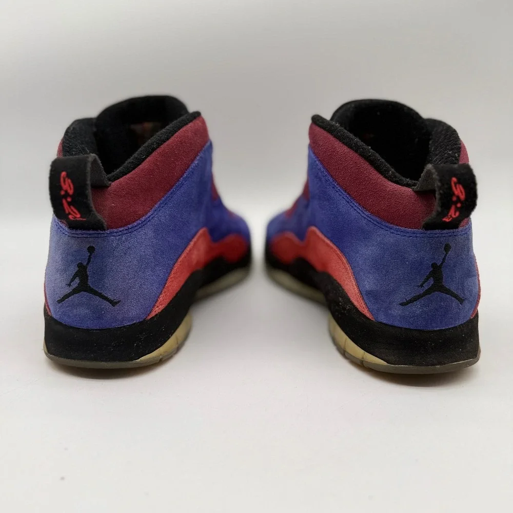 Air Jordan 10 Mens 12 Retro Maya Moore Court Purple Red Suede CD9705-406